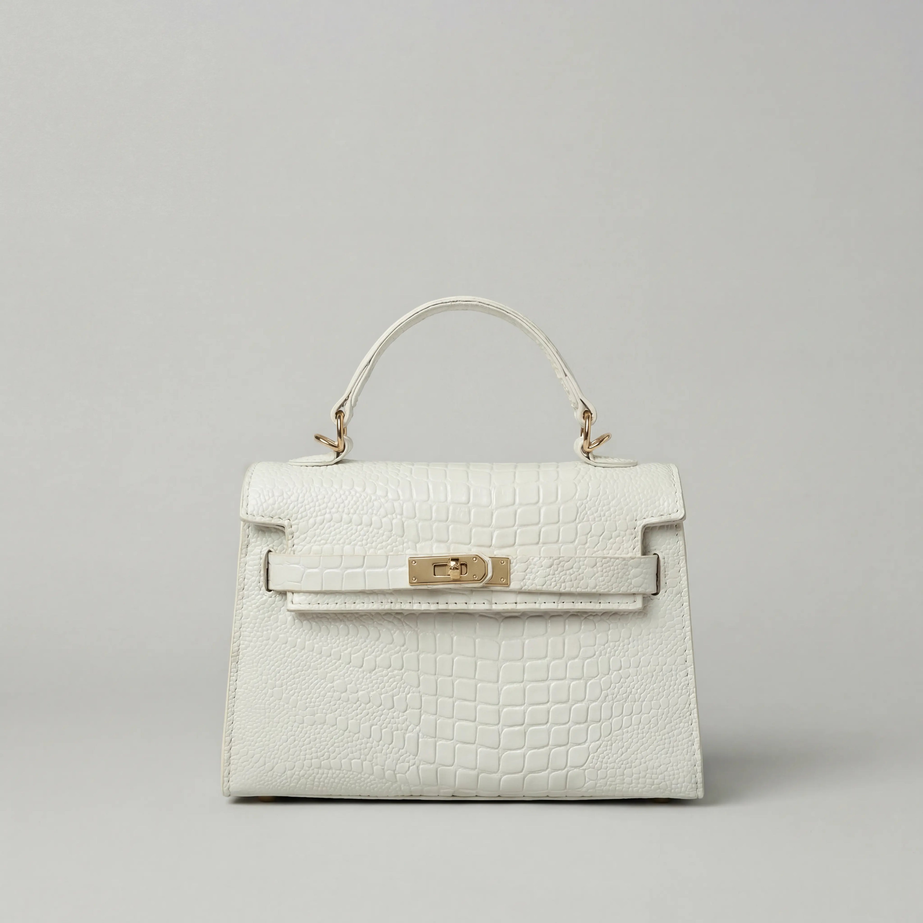 Embossed Flap Crossbody Bag Trendsi