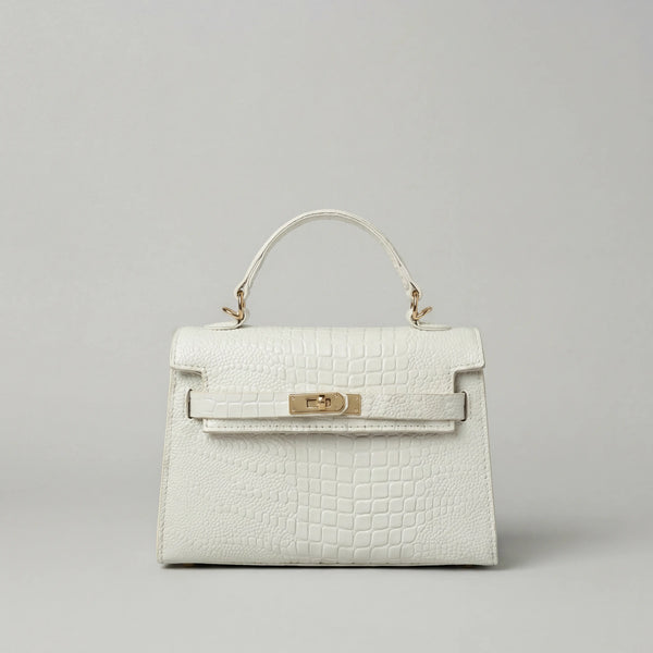 Embossed Flap Crossbody Bag Trendsi